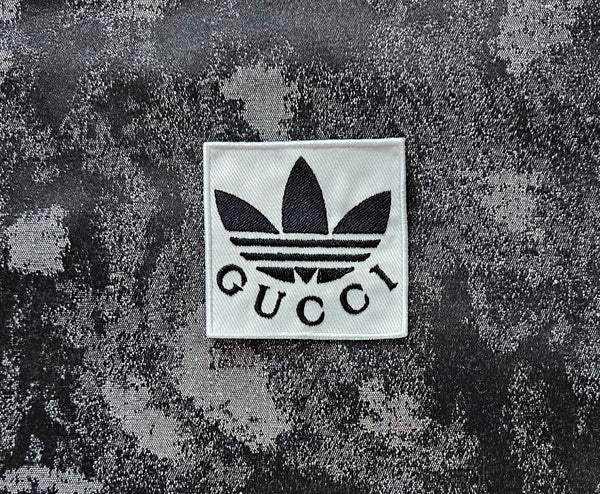 Patch Toppa Replica Brand Gucci Adidas Ricamata Termoadesiva o da cucire 7x7 cm