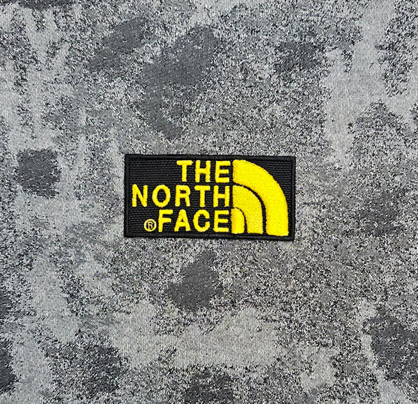 Patch Toppa Replica Brand The North Face Ricamata Termoadesiva o da Cucire 8x4 cm