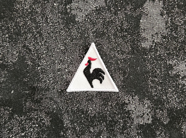 Patch Toppa Replica Brand Le Coq sportif Ricamata Termoadesiva o da Cucire 3.5x3.5 cm