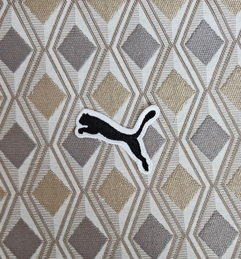 Patch Toppa Stemma Replica PUMA Ricamata Termoadesiva o da Cucire 5.5x4.5cm