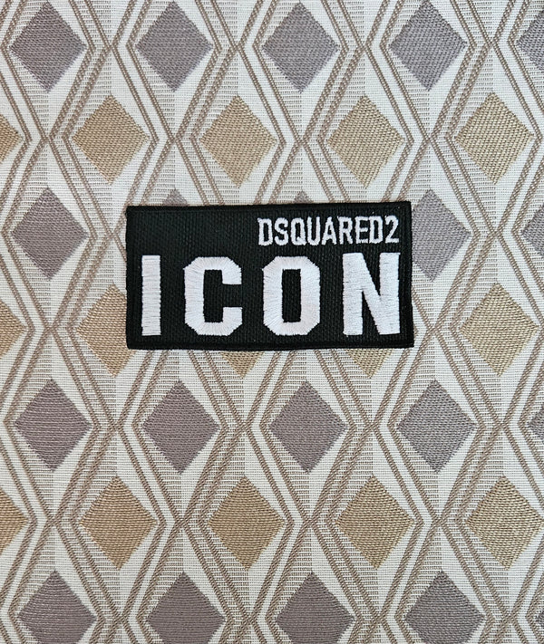 Patch Embroidered Patch Replica Icon Dsquared2 Iron-on or Sew-on 9.5x4.8CM