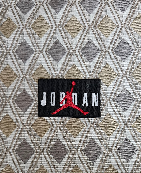 Patch Replica Brand Nike Jordan Ricamata Termoadesiva o da cucire 8x5 cm