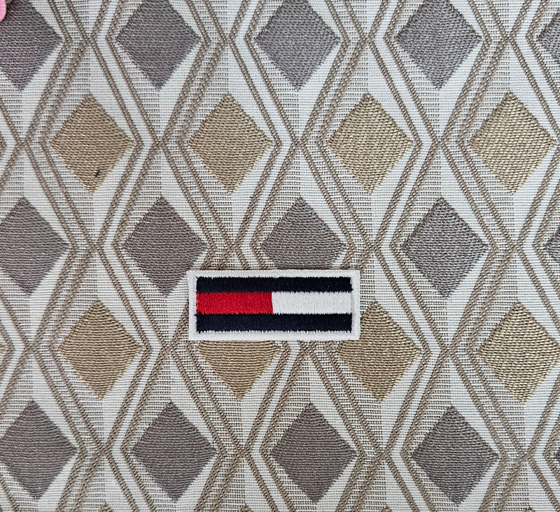 Patch Toppa Replica Tommy Hilfiger 5x2cm Ricamata Termoadesiva e da Cucire