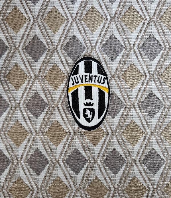 Patch Toppa Juventus Juve Calcio Ricamata Termoadesiva o da Cucire 8x5 cm