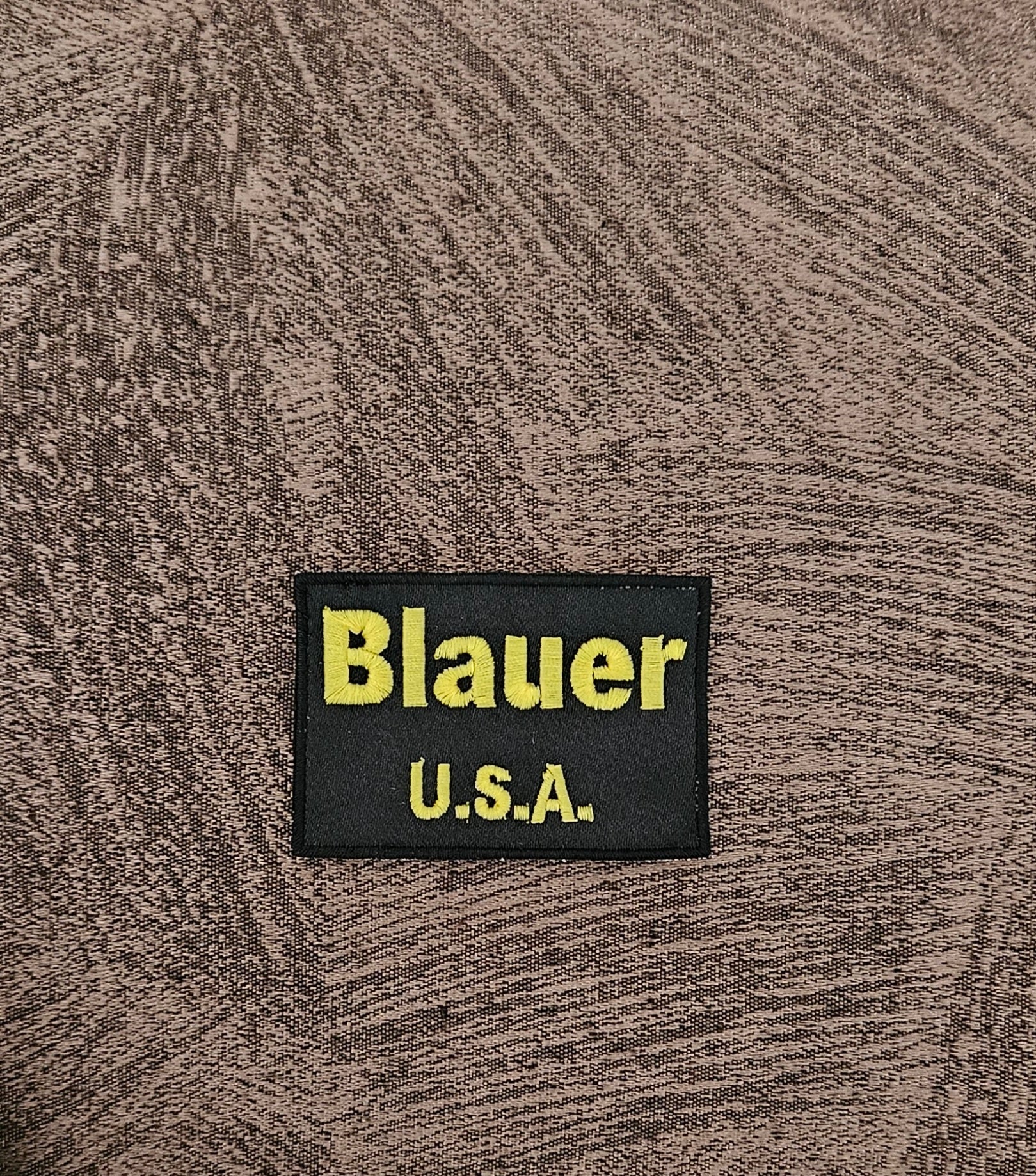 Blauer Patch Toppa Replica Etichetta Ricamata Termoadesiva o da Cucire 7x5cm