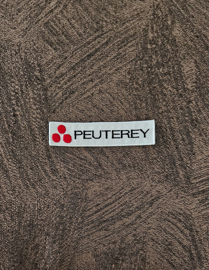 Patch Replica Peuterey Embroidered Iron-on or Sew-on Patch 9x2 cm