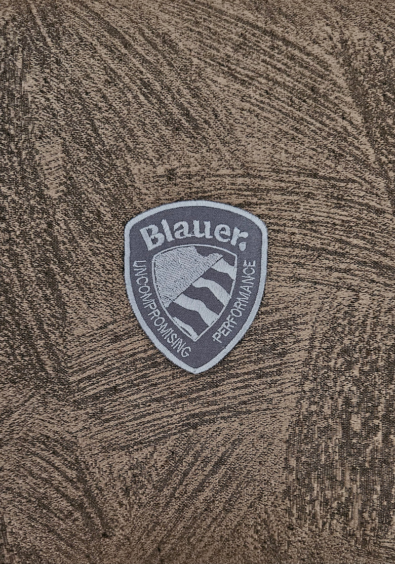 Patch Replica Brand Blauer Embroidered Iron-on or Sew-on 8x6 cm