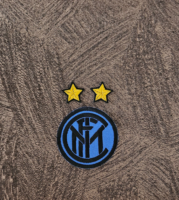 PARCHE PARCHES Segunda Estrella INTER CALCIO Trio BORDADO TERMOADHESIVO Y COSIDO