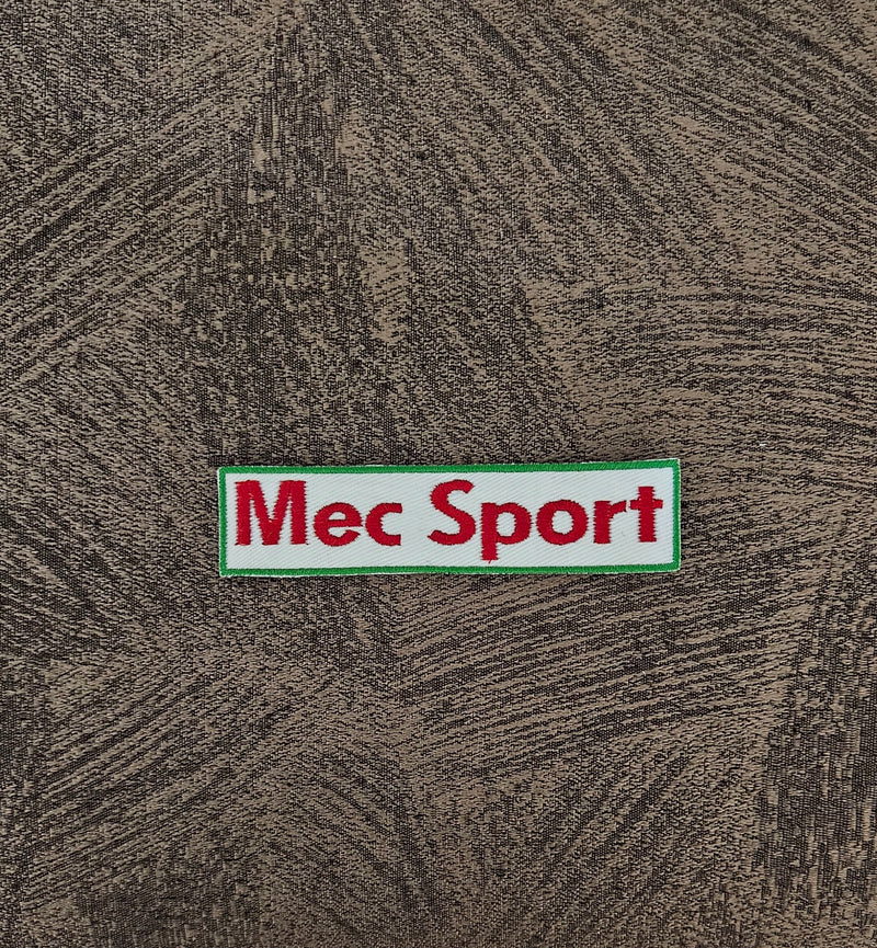 PATCH Mec Sport INTER FOOTBALL EMBROIDERED IRON-ON AND SEW-ON 12x3cm