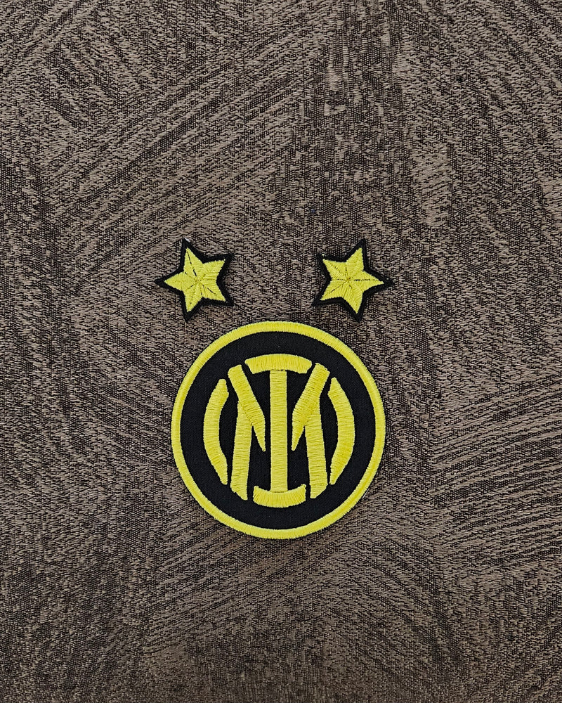 PATCH PATCHES Second Star INTER CALCIO Trio EMBROIDERED IRON-ON AND SEW-ON