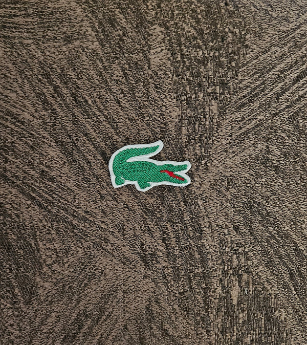 Patch Toppa Replica Lacoste Ricamata Termoadesiva o da Cucire 5x3cm