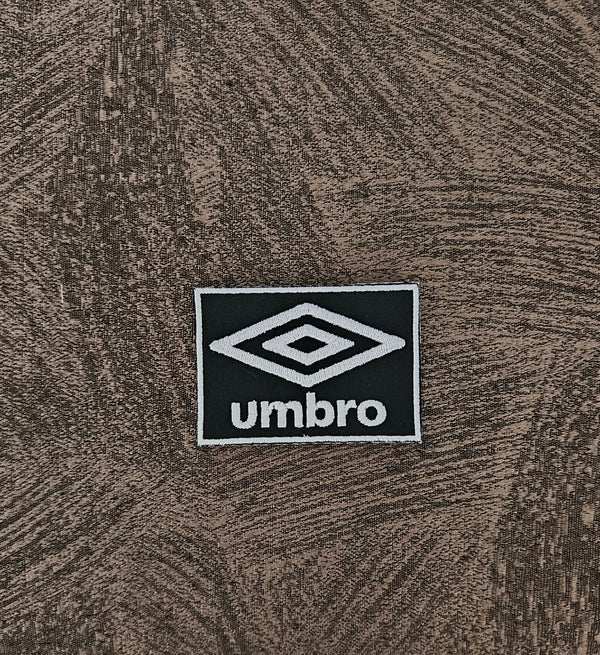 Patch Toppa Stemma Umbro Ricamata Termoadesiva o da Cucire 7.5x5.5cm