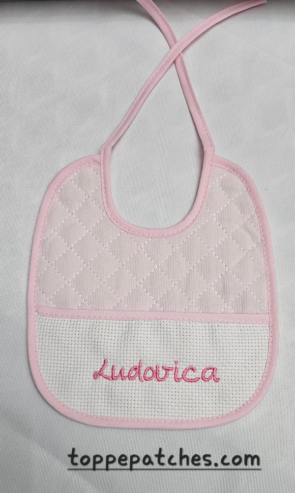 Babero Babero con bordado personalizable con nombre!