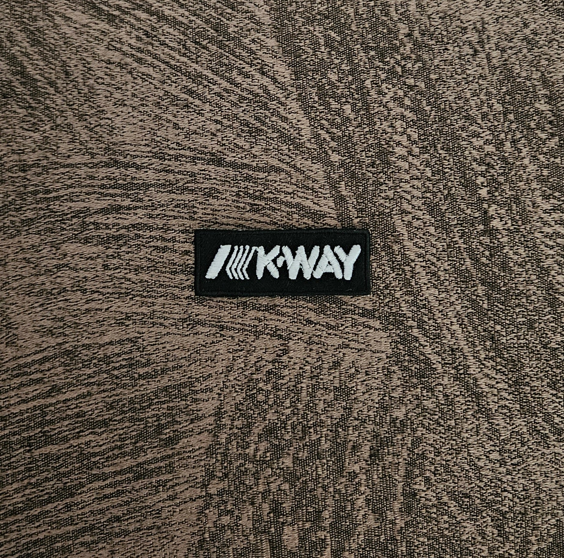 TOPPA PATCH Replica K-WAY KWAY 5X2CM Ricamata Termoadesiva e da Cucire