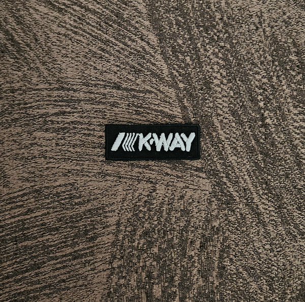 TOPPA PATCH Replica K-WAY KWAY 5X2CM Ricamata Termoadesiva e da Cucire