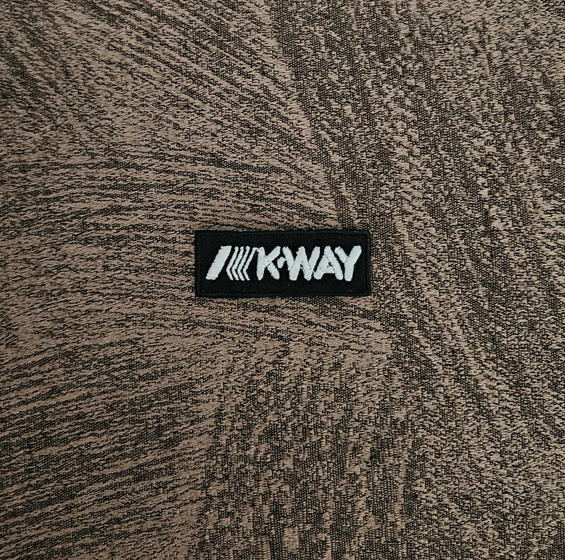 TOPPA PATCH Replica K-WAY KWAY 5X2CM Embroidered Iron-on and Sew-on