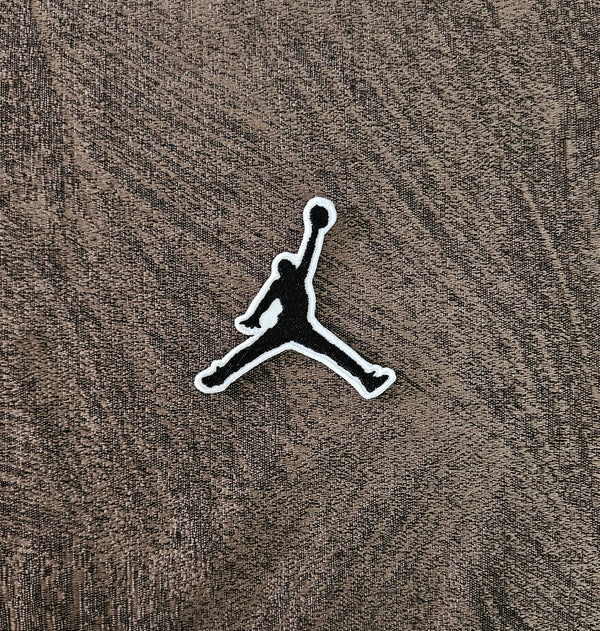 Patch Replica Brand Nike Jordan Ricamata Termoadesiva o da cucire 6x6 cm