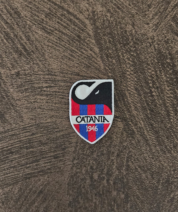 Patch Catania 1946 Football Team Emblem Embroidered Iron-on or Sew-on 7x4.5 cm