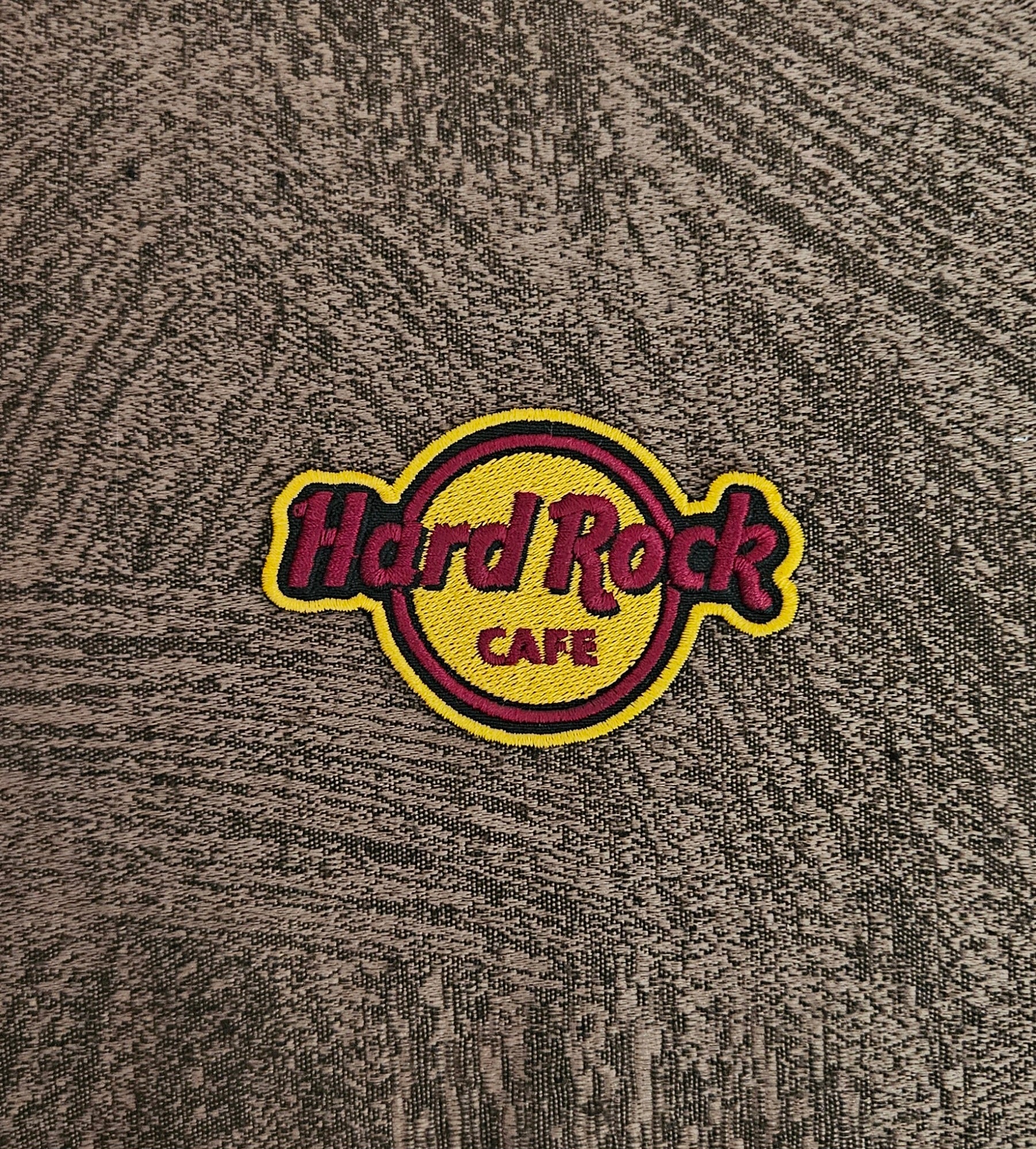 Patch Embroidered Patch Hard Rock Cafe Iron-on or Sew-on 7X4 CM