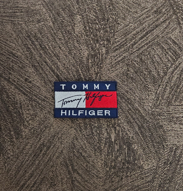 Patch Toppa Replica Brand Tommy Hilfiger Jeans Ricamata Termoadesiva o da cucire 8x5 cm