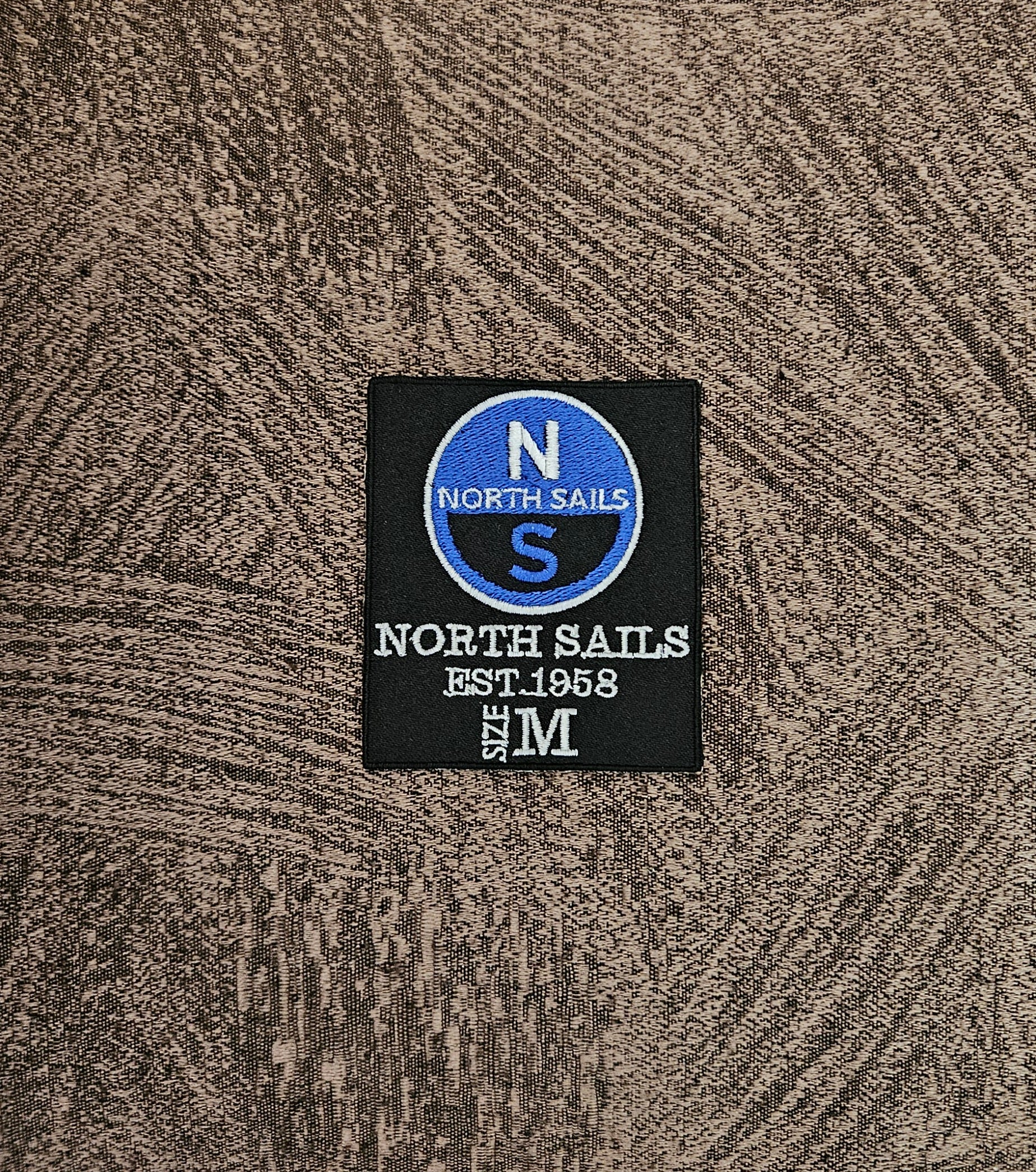 Patch Toppa Replica Etichetta North Sails Termoadesiva e da Cucire 7X7cm
