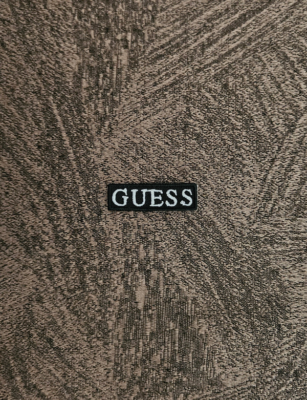 Patch Replica Guess Embroidered Iron-on or Sew-on Patch 4x1cm