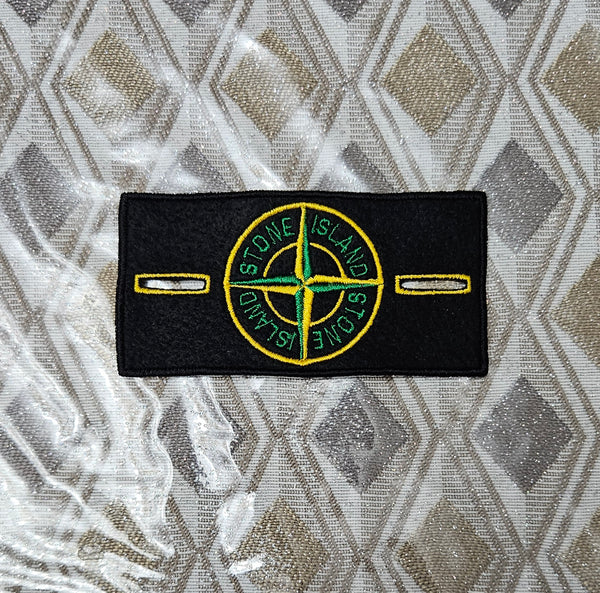 Patch Toppa Replica Brand Stone Island Ricamata 9,5x5cm