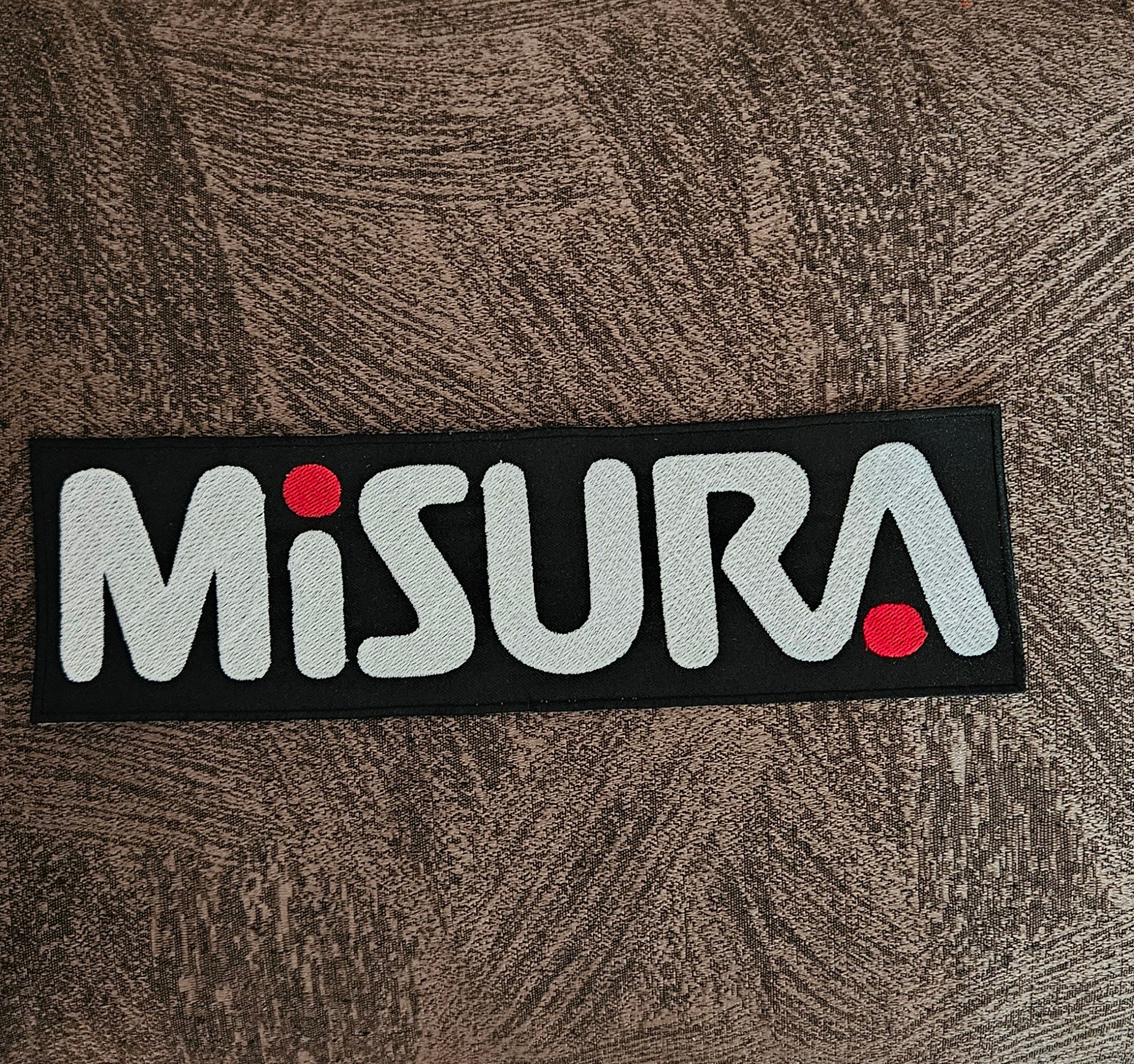 TOPPA PATCH Misura INTER CALCIO 26x7.5cm circa RICAMATA TERMOADESIVA E DA CUCIRE