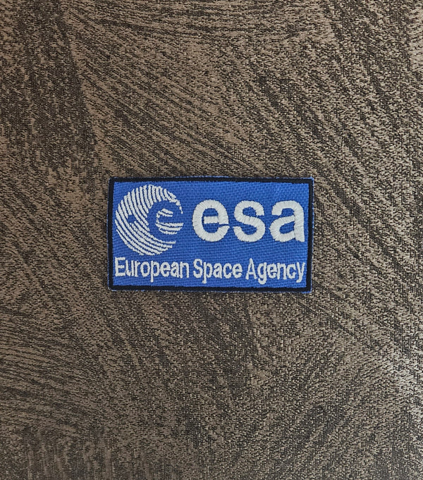 Parche Bordado Esa Agencia Espacial Europea Parche Termoadhesivo o Cosido 8.5X5 CM