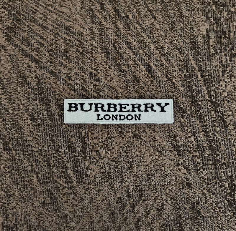 Patch Patch Replica BURBERRY 7.5x1.5cm Embroidered Iron-on and Sew-on