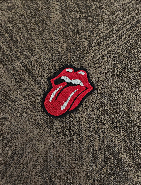 Patch Embroidered Patch Rock Rolling Stones Iron-on or Sew-on 6X5 CM