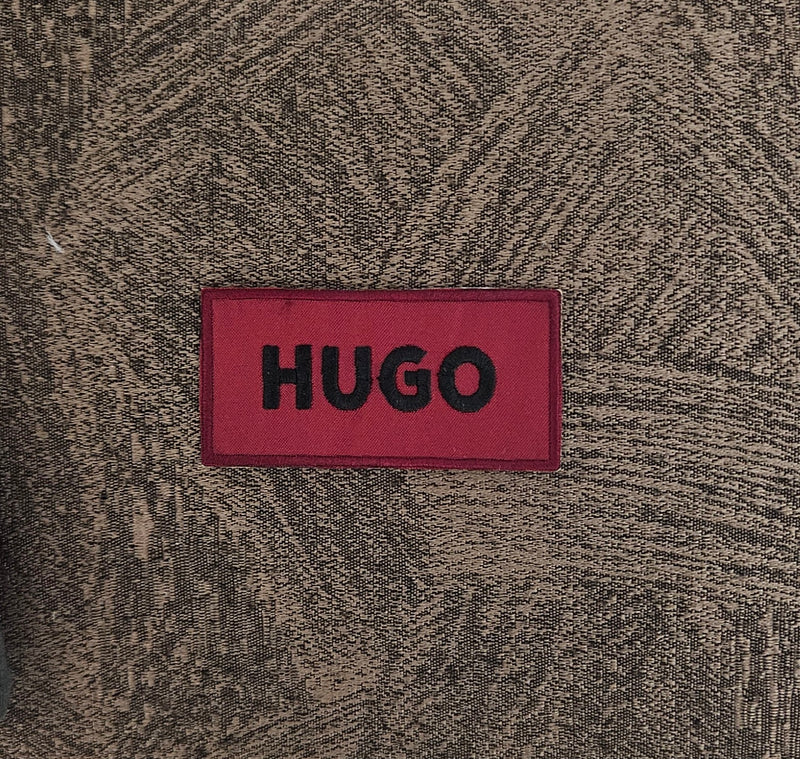 Patch Replica Brand Hugo Boss Ricamata Termoadesiva o da cucire 8x4 cm