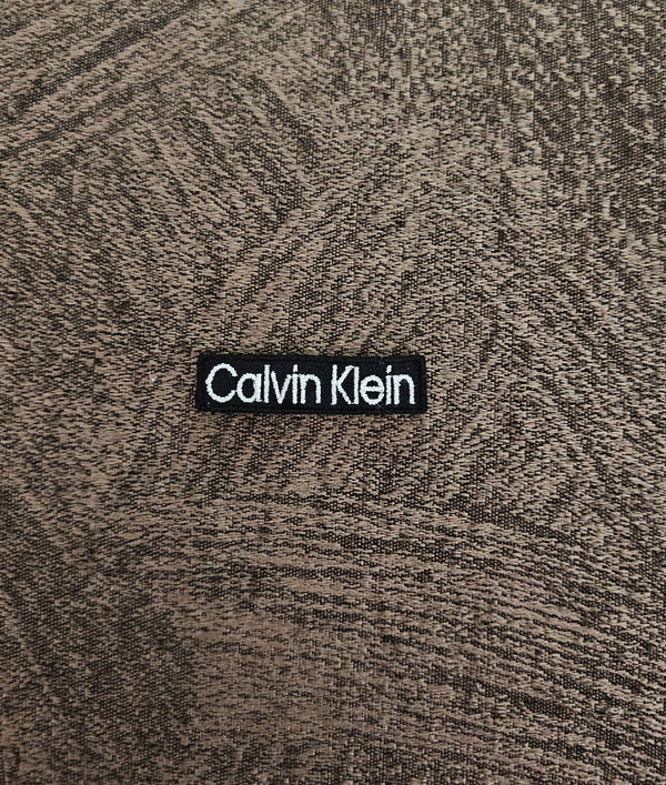 Patch Replica Brand Calvin Klein 4.5x1cm Embroidered Iron-on and Sew-on