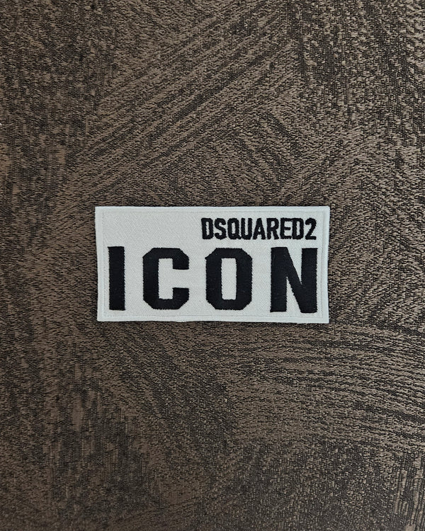 Patch Embroidered Patch Replica Icon Dsquared2 Iron-on or Sew-on 9.5x4.8CM