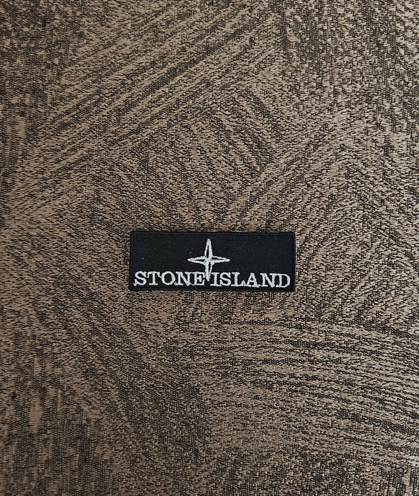 Parche Réplica Stone Island 6x2cm Bordado Termoadhesivo y Cosido