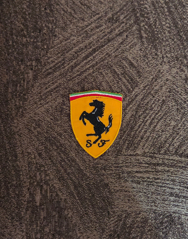 Patch Toppa F1 Ferrari 6x4.5cm Termoadesiva e da Cucire