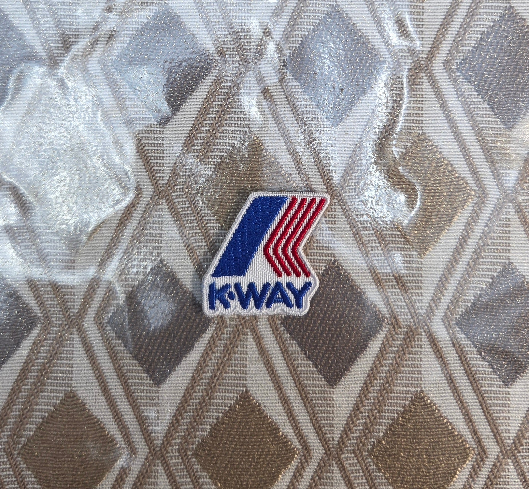 Patch Toppa Replica K-WAY Kway Vari Modelli Ricamate Termoadesive e da Cucire
