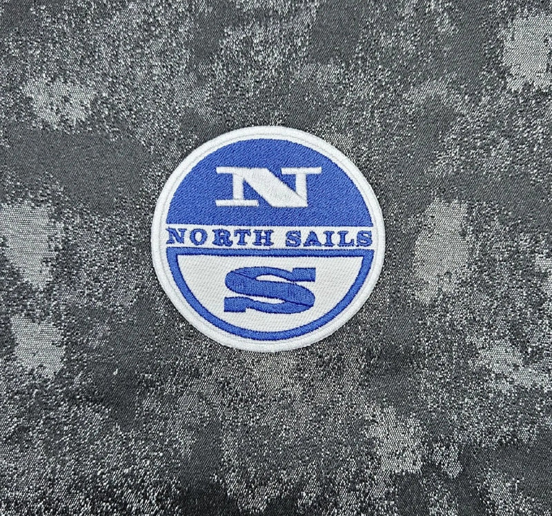 Patch Toppa Replica North Sails Termoadesiva o da Cucire Diametro 8 cm