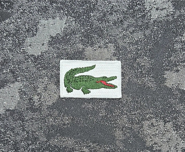 Patch Toppa Replica Lacoste Ricamata Termoadesiva o da Cucire 5x3cm