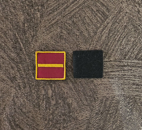 Scratch Patch Firefighters Team Leader with Velcro M.eF. 4X4CM