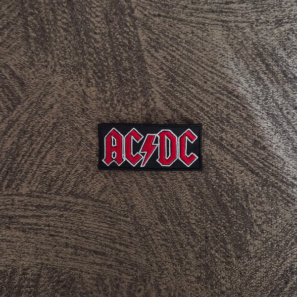 Patch Toppa AC/DC Hard Rock 7X3,5CM Termoadesiva e da Cucire