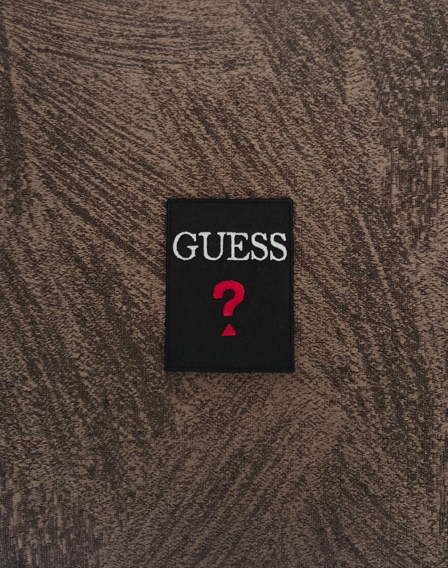 Patch Toppa Replica Guess 7x5cm Ricamata Termoadesiva e da Cucire