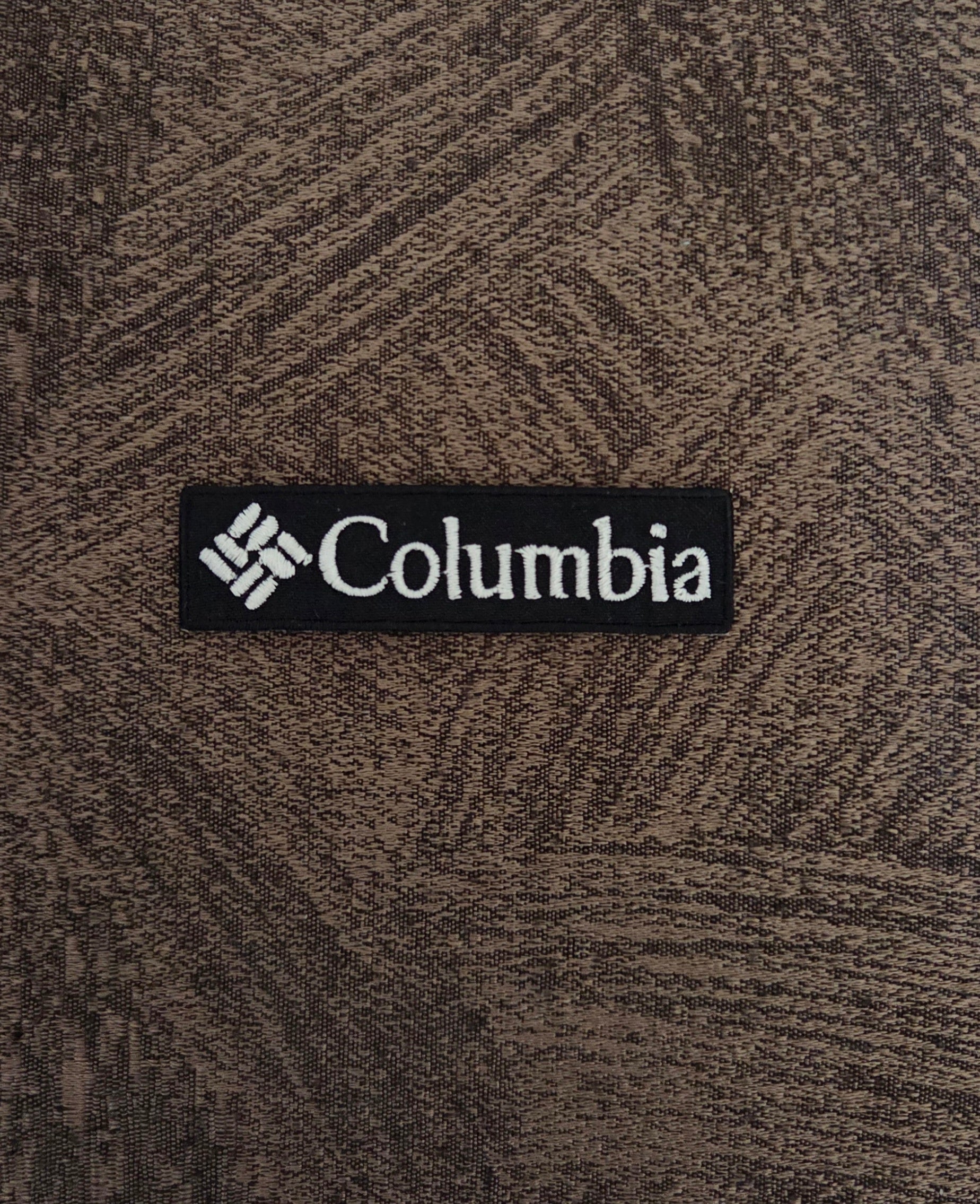 Patch Toppa Replica Columbia 8x2cm Ricamata Termoadesiva e da Cucire