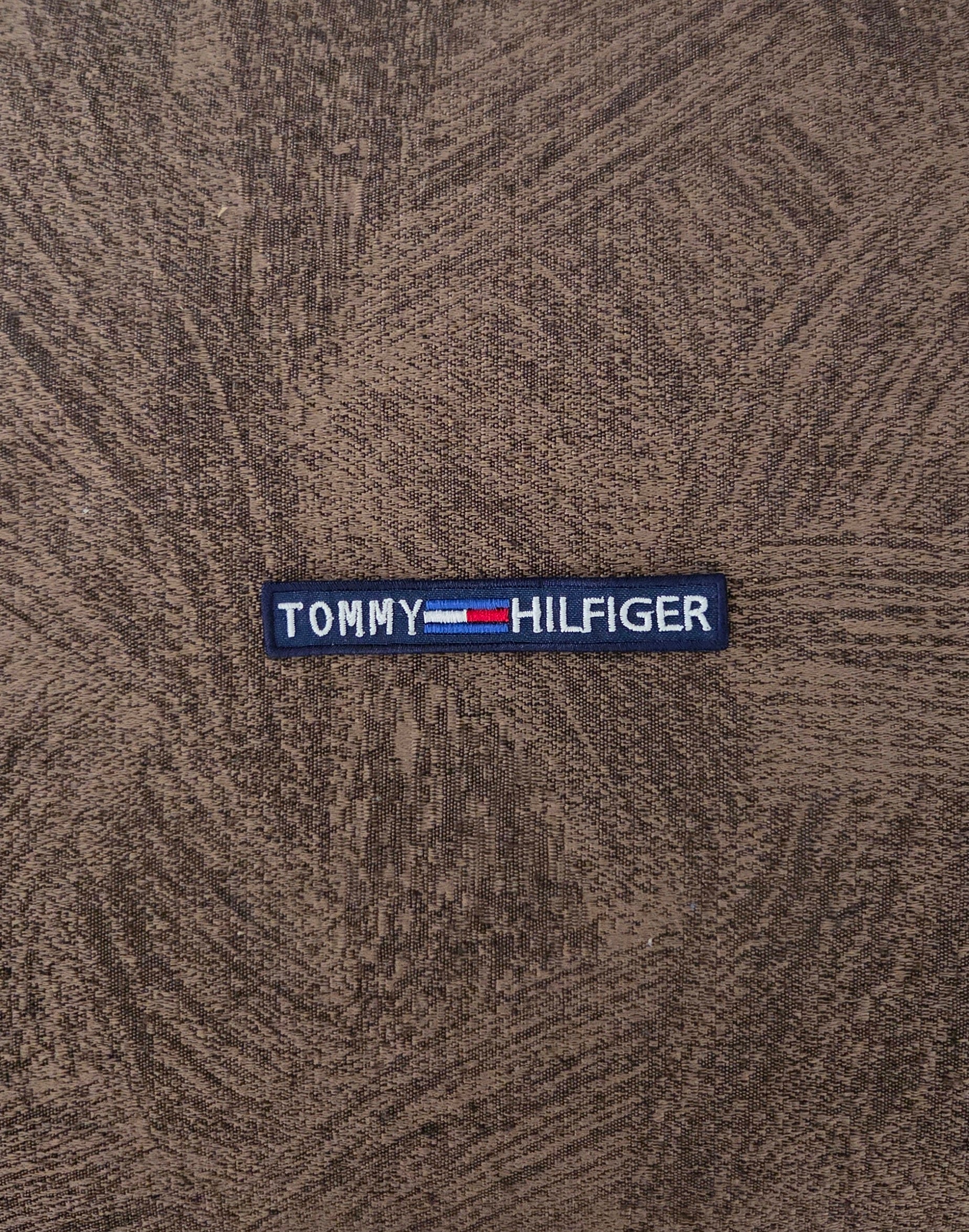 Patch Toppa Ricamata Tommy Hilfiger 9X1,5CM Termoadesiva e da Cucire