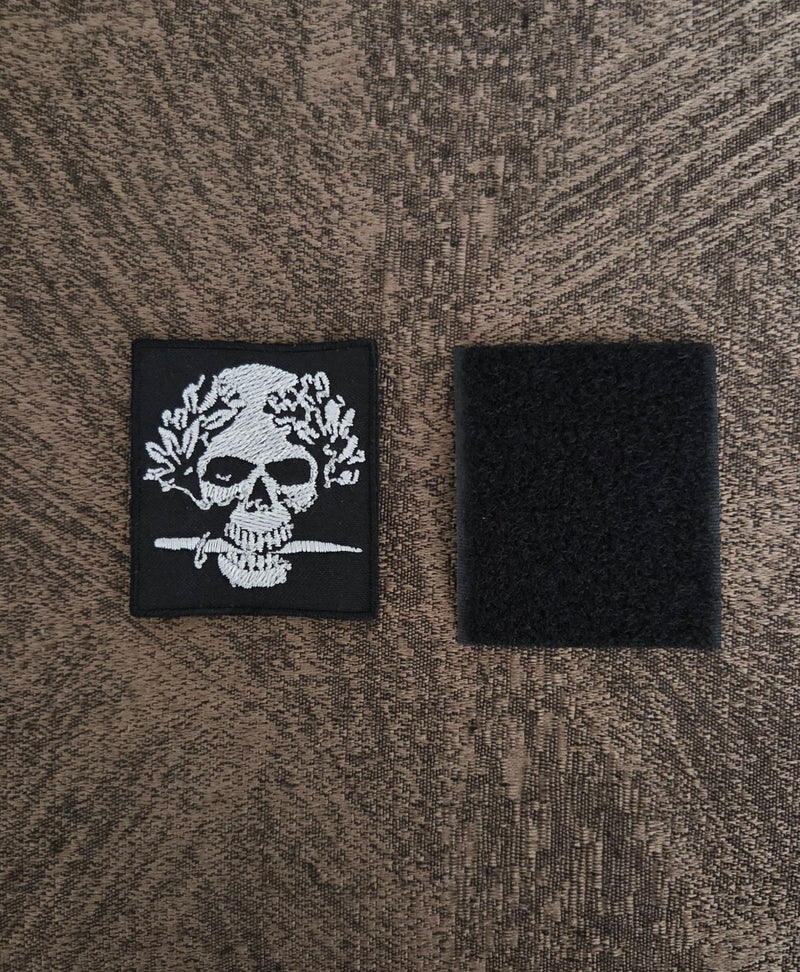 TOPPA PATCH RICAMATA Arditi D'Italia 5X5,5CM con velcro M.e F cucito