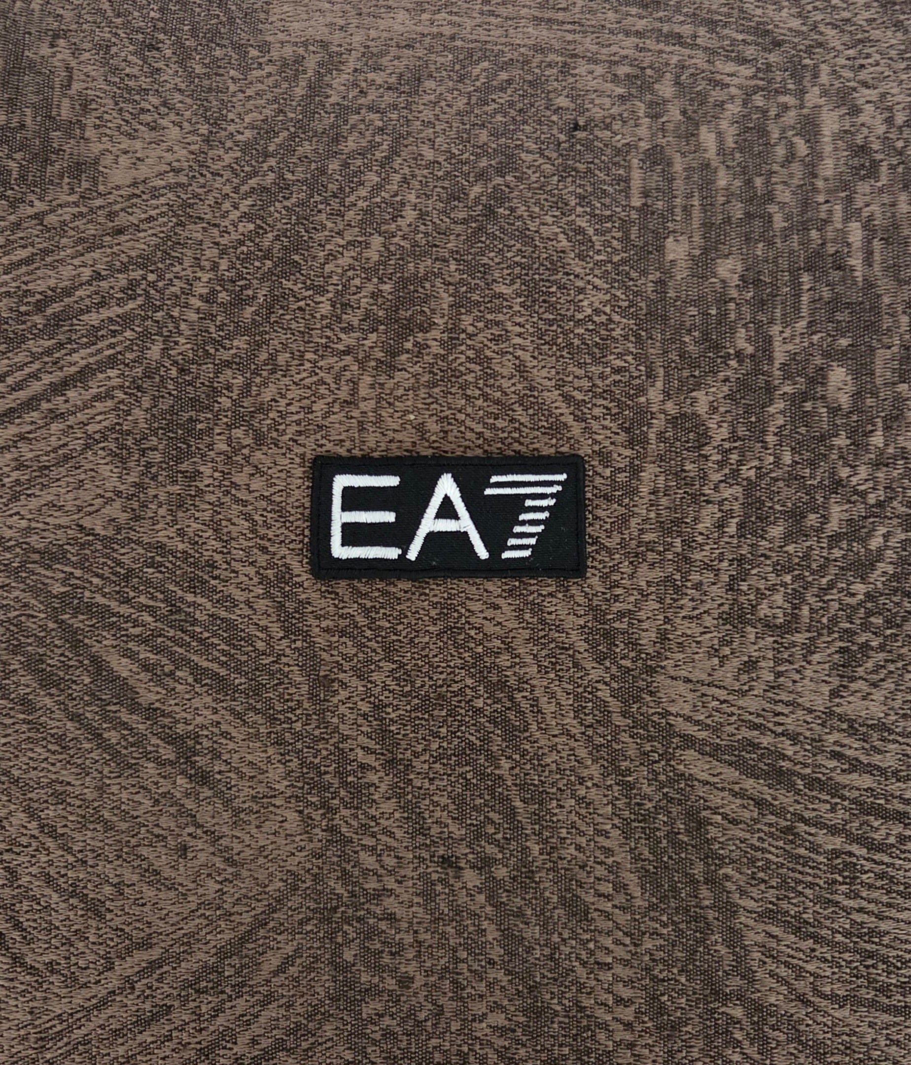 Patch Replica EA7 Emporio Armani 5x2 cm Ricamata Termoadesiva e da cucire