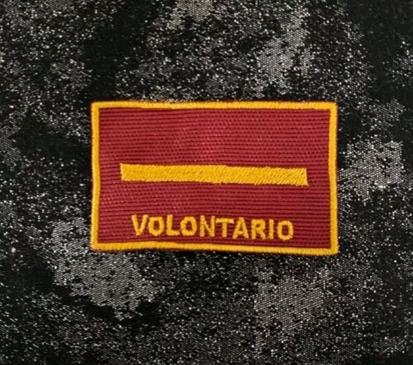 Scratch Patch Vigili del Fuoco Capo Squadra con Velcro M.eF. 8X5CM