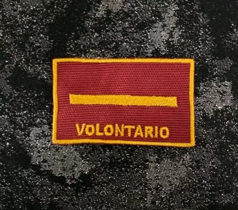 Scratch Patch Vigili del Fuoco Capo Squadra con Velcro M.eF. 8X5CM