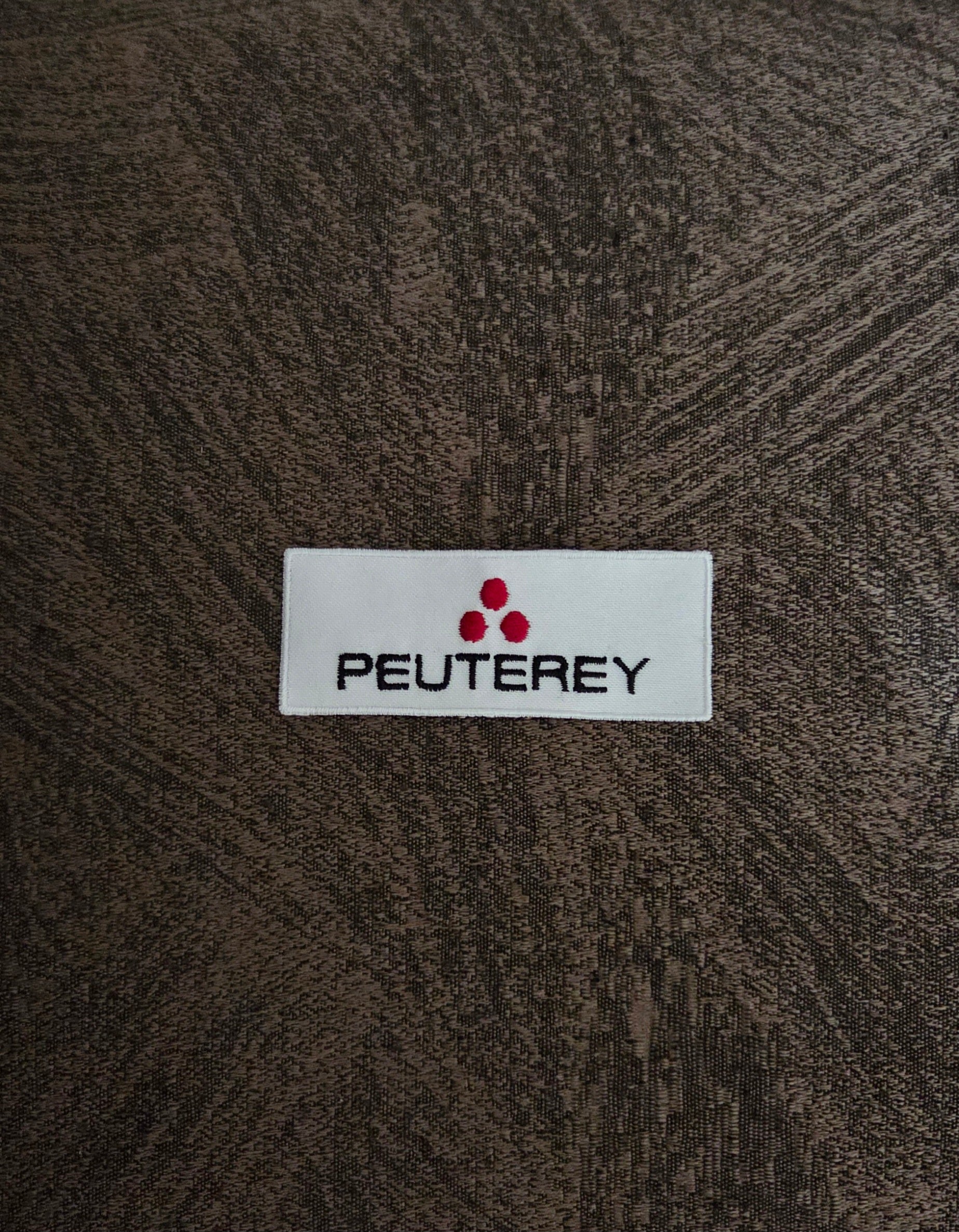 Patch Toppa Replica Peuterey 8x3cm Ricamata Termoadesiva e da Cucire
