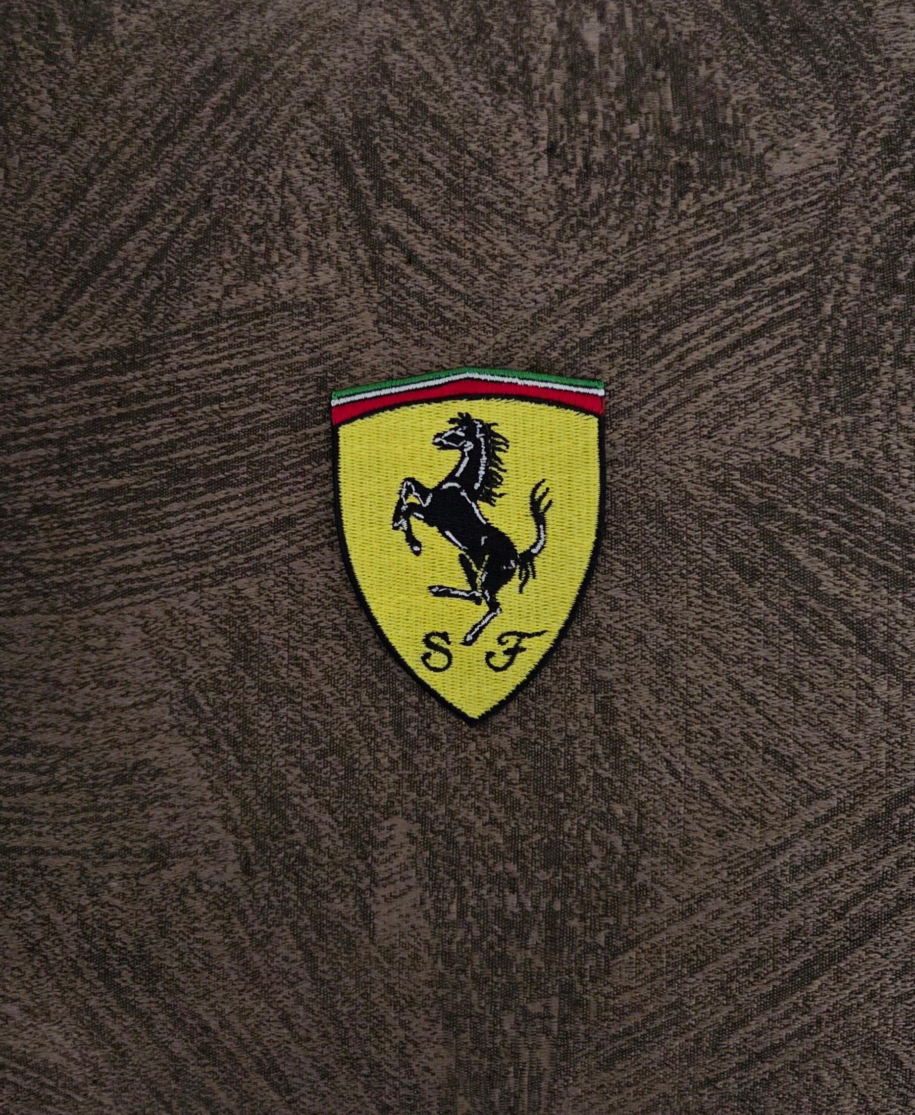 Patch Toppa Stemma F1 Ferrari 8x6CM Termoadesiva e da Cucire